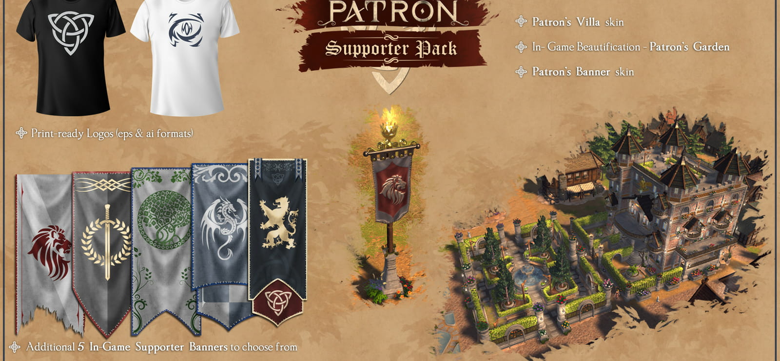 Patron Supporter Pack