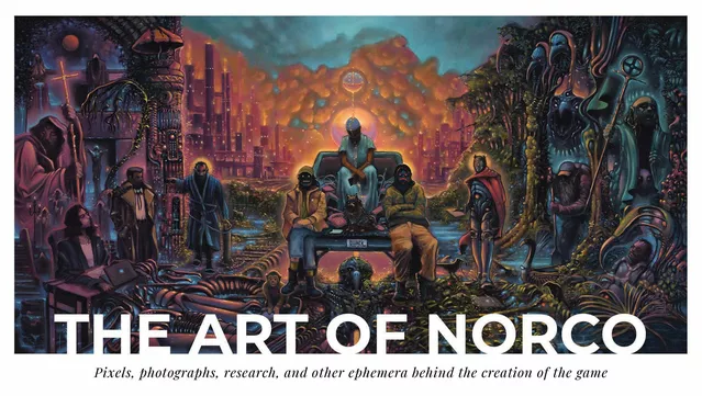 #4. The Art of NORCO (GOG) 由: Raw Fury