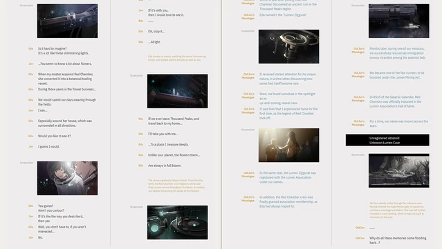 #7. OPUS: Echo of Starsong - Official Game Script Vol.1 (GOG) 由: SIGONO INC.