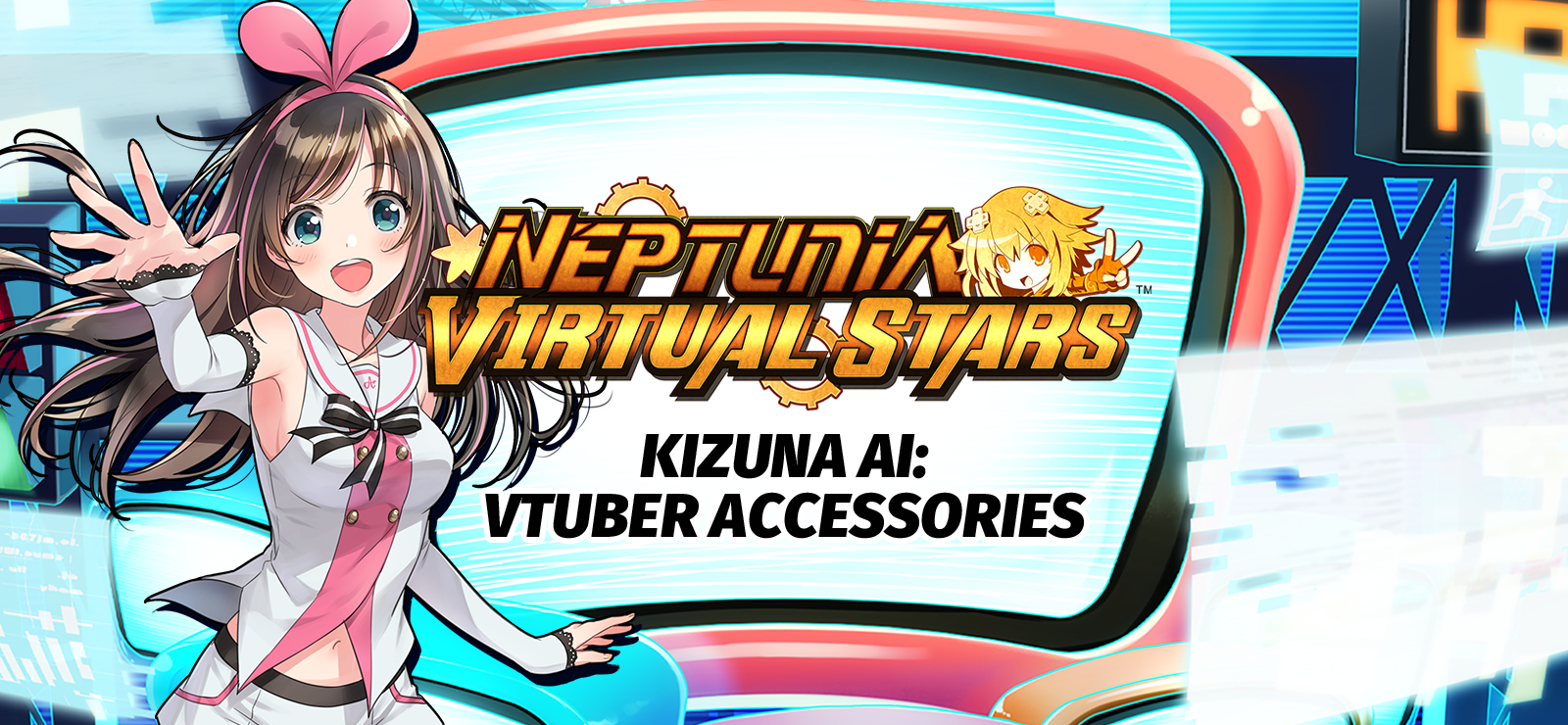 Neptunia Virtual Stars - Kizuna AI - Vtuber Accessories