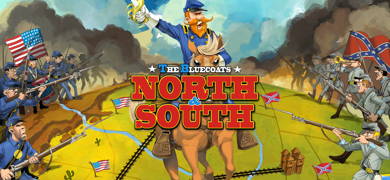 The Bluecoats: North & South banner
