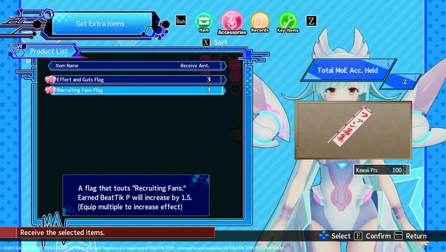 #3. Neptunia Virtual Stars - Item Booster Pack (GOG) By: Idea Factory International