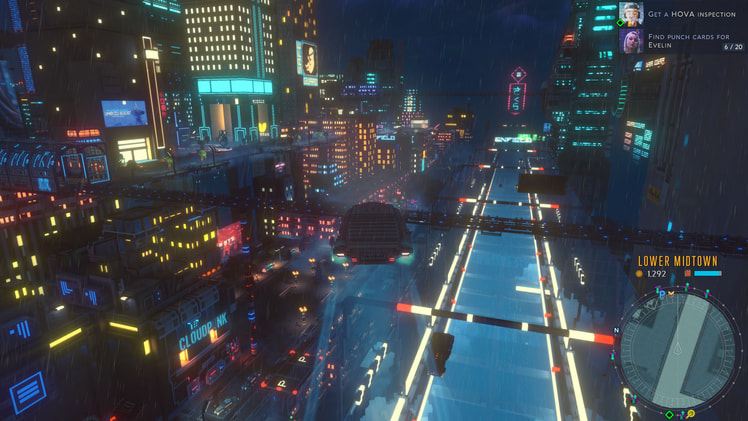 Cloudpunk screenshot 1
