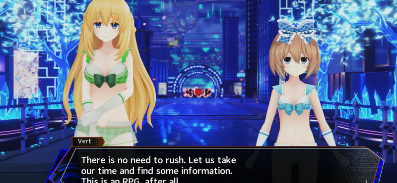 Neptunia Virtual Stars - Bikini Outfit: Goddess Set - image 5