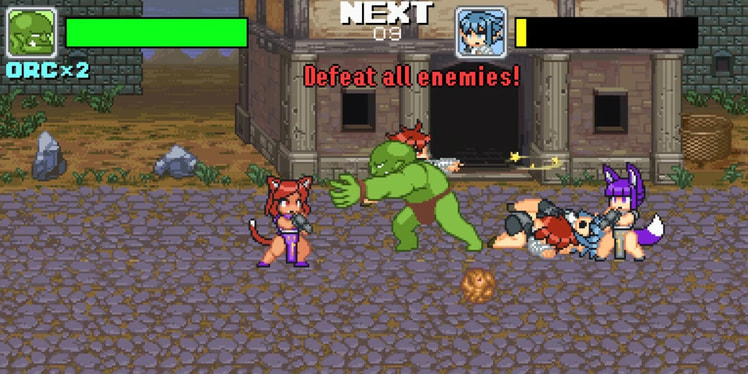 Monster Girl Conquest Records Battle Orc PC gameplay screenshot 7 of 7