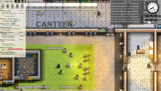 #8. Prison Architect - Free For Life (GOG) Bởi: Paradox Interactive