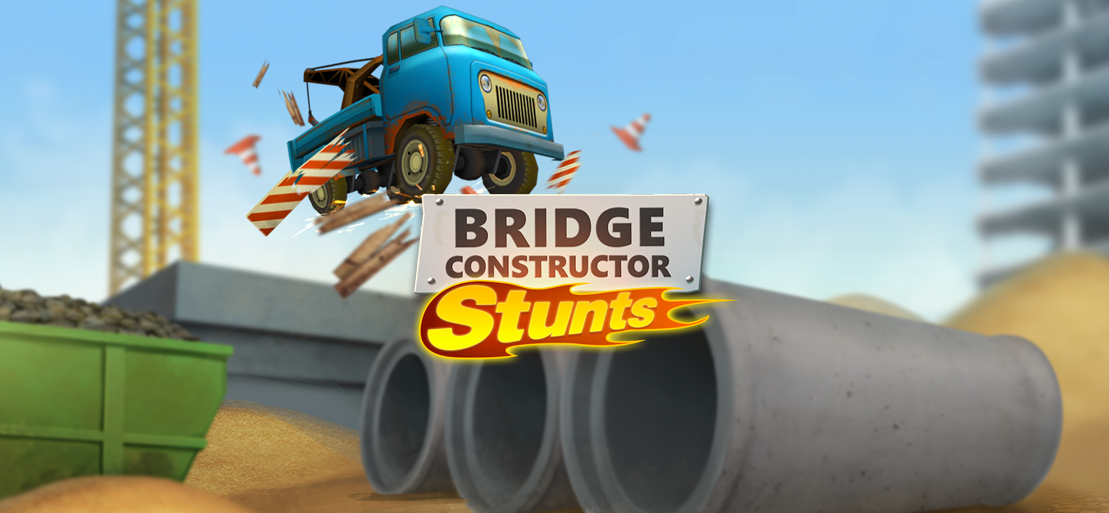 Bridge Constructor Stunts banner