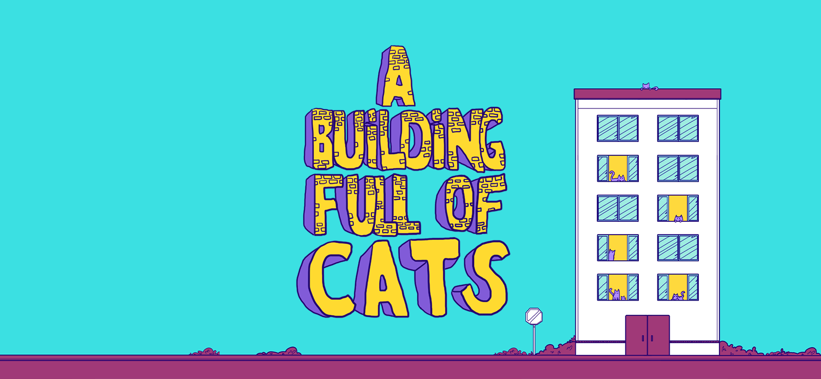 A Building Full Of Cats