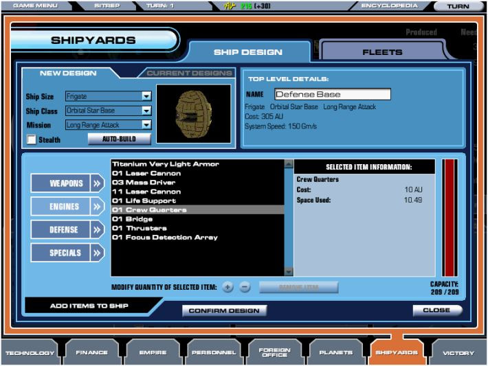 Master of Orion 3 screenshot 4