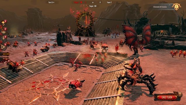 #8. Warhammer 40,000: Battlesector - Daemons of Khorne (GOG) โดย: Slitherine Ltd.