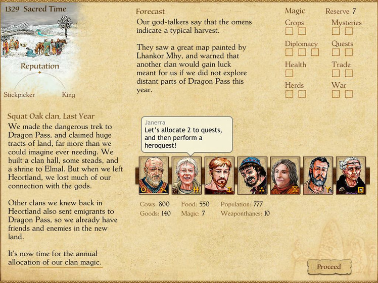 King of Dragon Pass screenshot 2