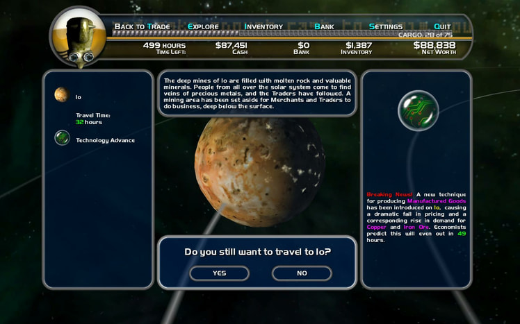 Space Trader: Merchant Marine screenshot 1