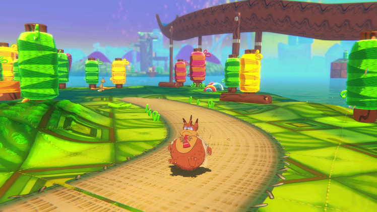 Bubsy 4D screenshot 2