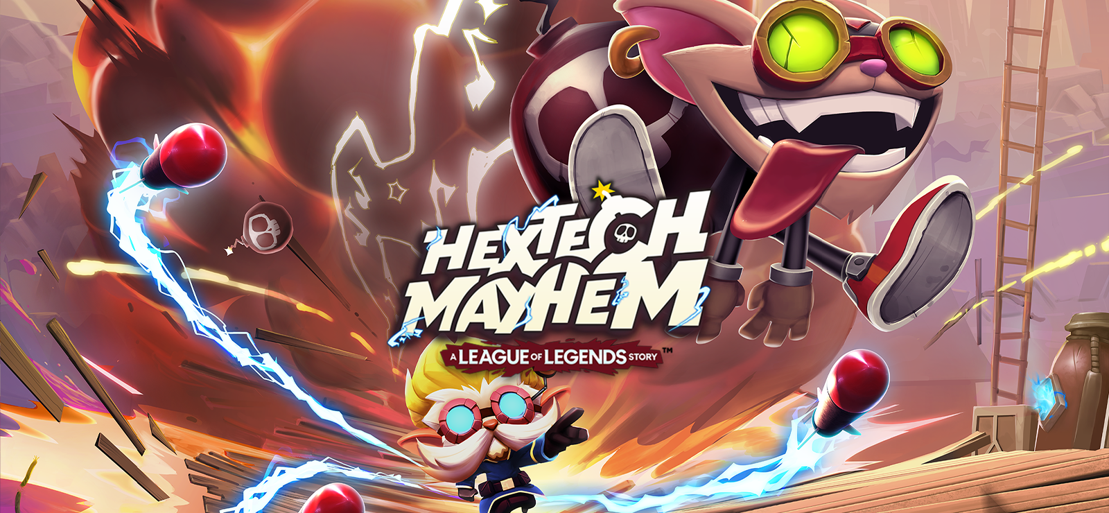 Hextech Mayhem: A League of Legends Story™ banner