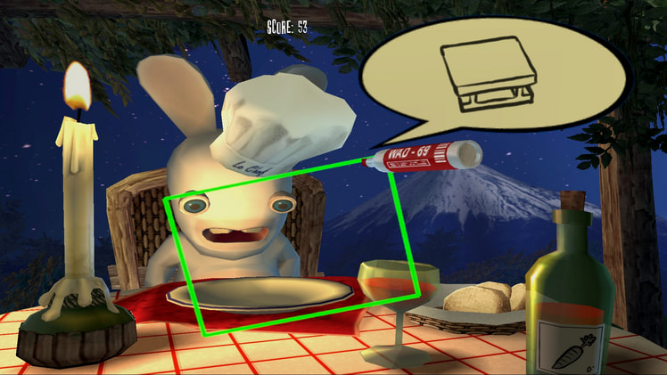 Rayman Raving Rabbids™ screenshot 2