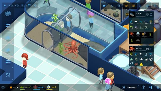 Enjoyable fishy management sim Megaquarium comes to consoles next month