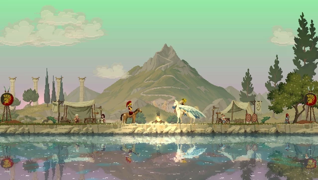 #6. Kingdom Two Crowns: Call of Olympus (GOG) โดย: Raw Fury