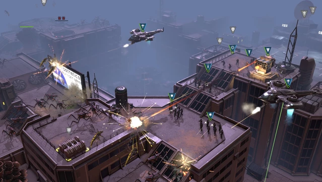 #9. Starship Troopers: Terran Command - Urban Onslaught (GOG) By: Slitherine Ltd.