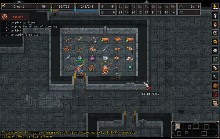 ADOM (Ancient Domains Of Mystery) screenshot 2