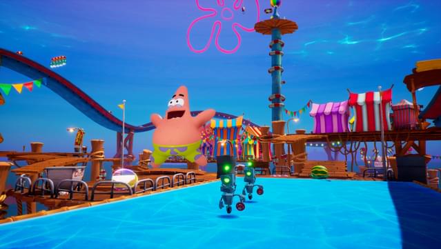 spongebob squarepants movie pc rom controller controls