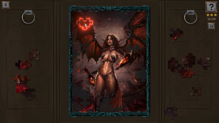 Dark Fantasy: Jigsaw Puzzle screenshot screenshot 1