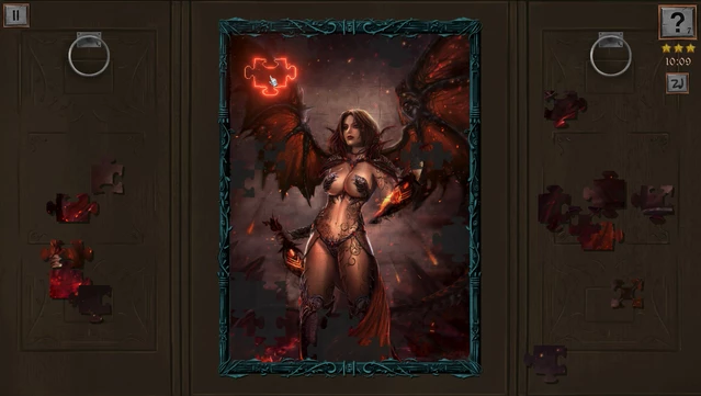 #8. Dark Fantasy: Jigsaw Puzzle (GOG) От: MediBang Games