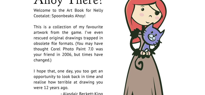 Nelly Cootalot: Spoonbeaks Ahoy! Artbook - image 2