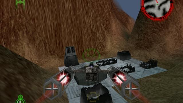 rogue squadron 3d craft goes too far