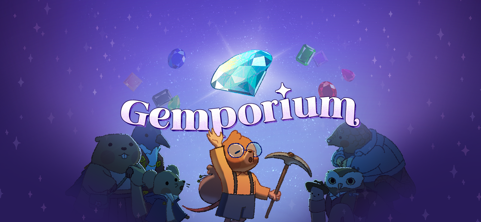 Gemporium: A Cute Mining Sim banner