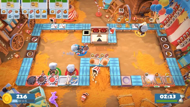 #7. Overcooked! 2 - Carnival of Chaos (GOG) 由: Team17 Digital LTD.