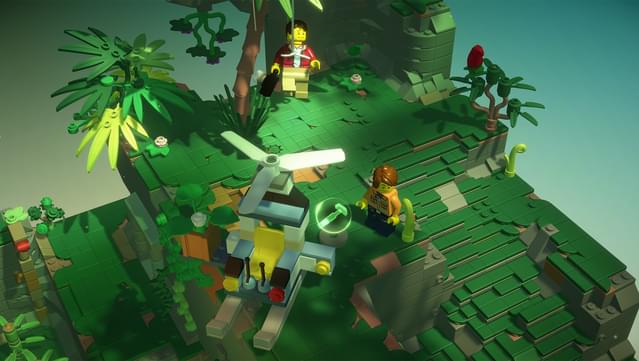 Comment un portail LEGO Minecraft personnalisé se compare-t-il à un  ensemble réel ?
