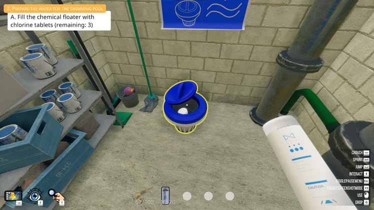 Pool Cleaning Simulator screenshot 1