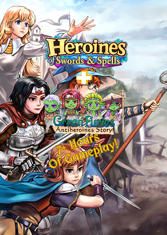 Heroines of Swords & Spells + Green Furies DLC instaling