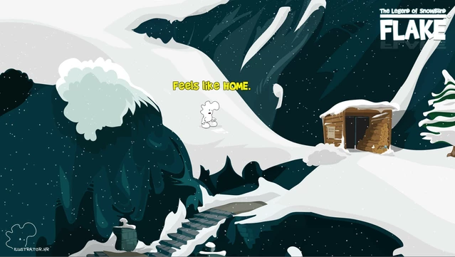 #10. FLAKE The Legend of Snowblind Demo (GOG) Bởi: Ilustrator.hr
