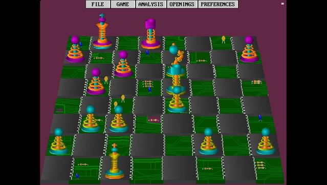 Softkey Grandmaster Chess Ultra CD-ROM Windows 95 3.1 PC Game