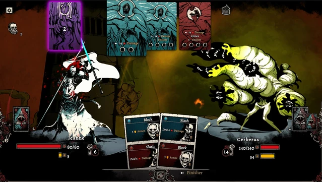 #7. Nadir: A Grimdark Deck Builder (GOG) โดย: Black Eye Games