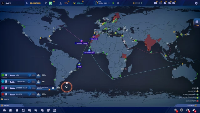 #10. SeaOrama: World of Shipping (GOG) Ved: PID Games