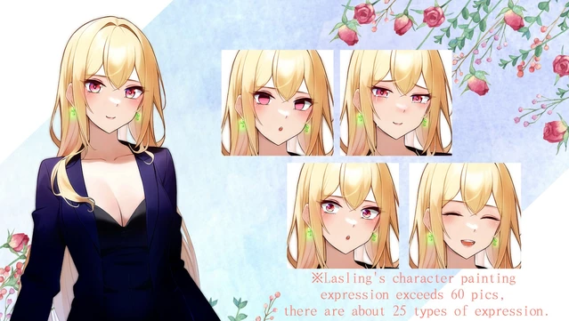 #5. Ghost Girl Lasling - Creators' talks and project designs DLC (18+) (GOG) Przez: MediBang Games