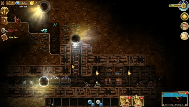 #5. Craft the World - Abandoned Mines (GOG) 由: Dekovir Entertainment