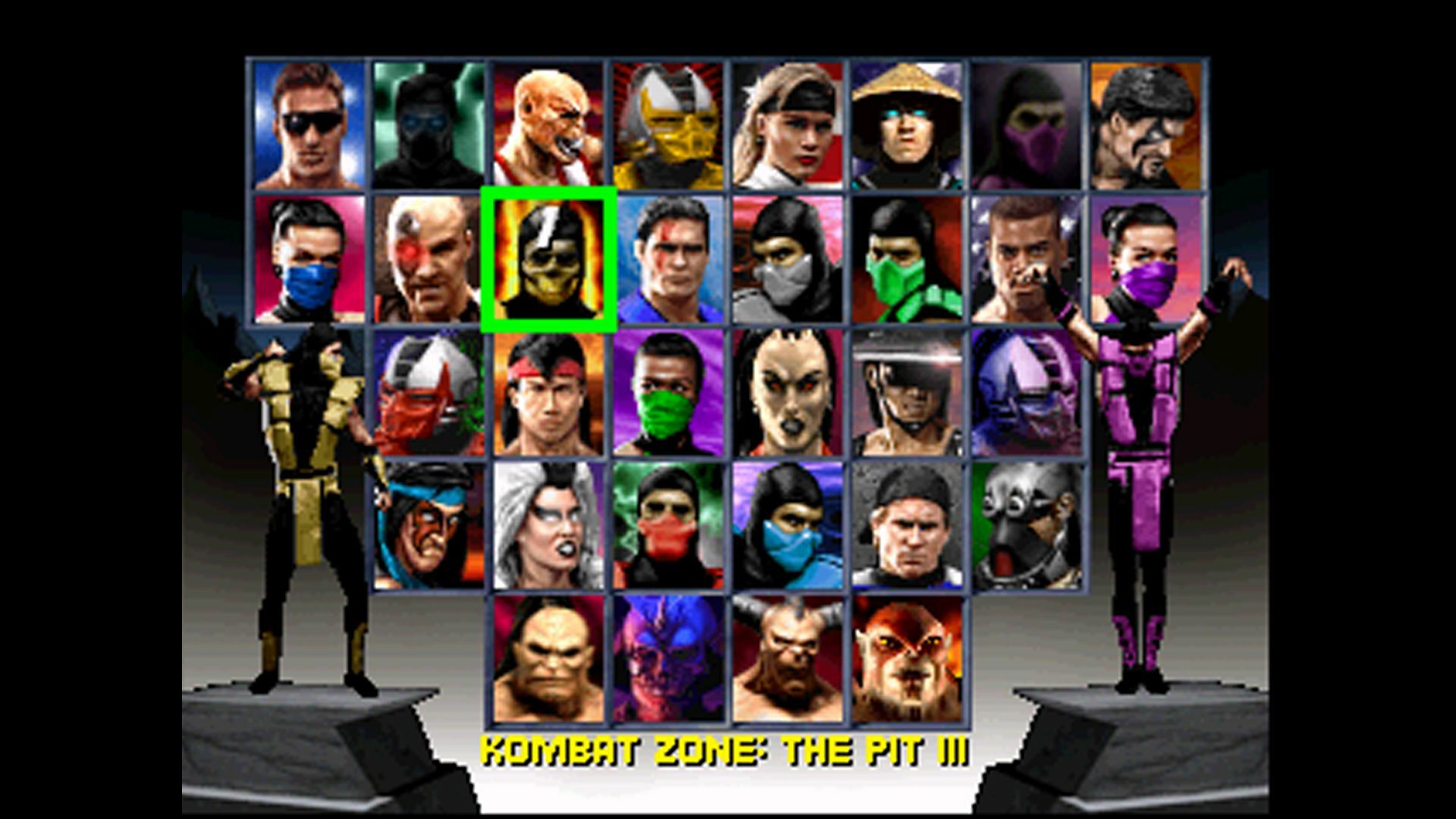Mortal Kombat Trilogy screenshot 1