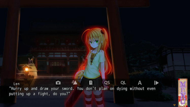 Ne no Kami - The Two Princess Knights of Kyoto Part 2 screenshot 1