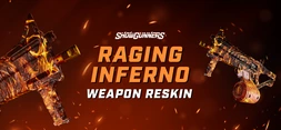 Showgunners - Weapon Reskin: Raging Inferno
