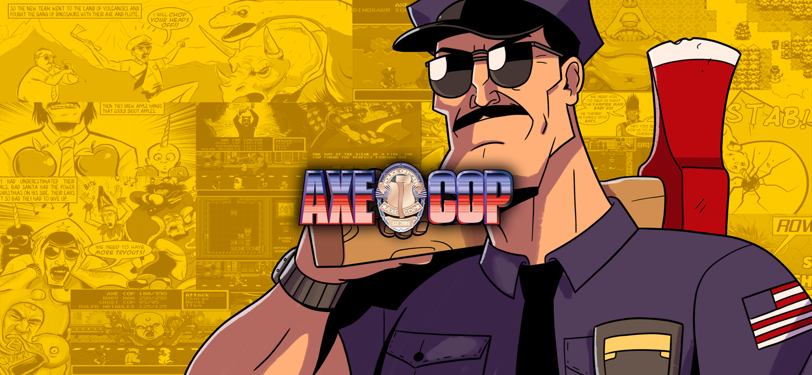 Axe Cop banner