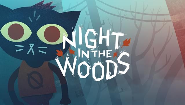 weird autumn edition night in the woods