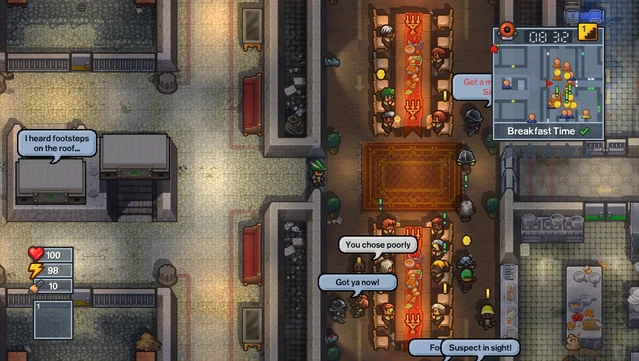 #10. The Escapists 2 - Dungeons and Duct Tape (GOG) От: Team17 Digital LTD.