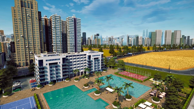 #9. Highrise City: Vacation Season (GOG) By: Deck13