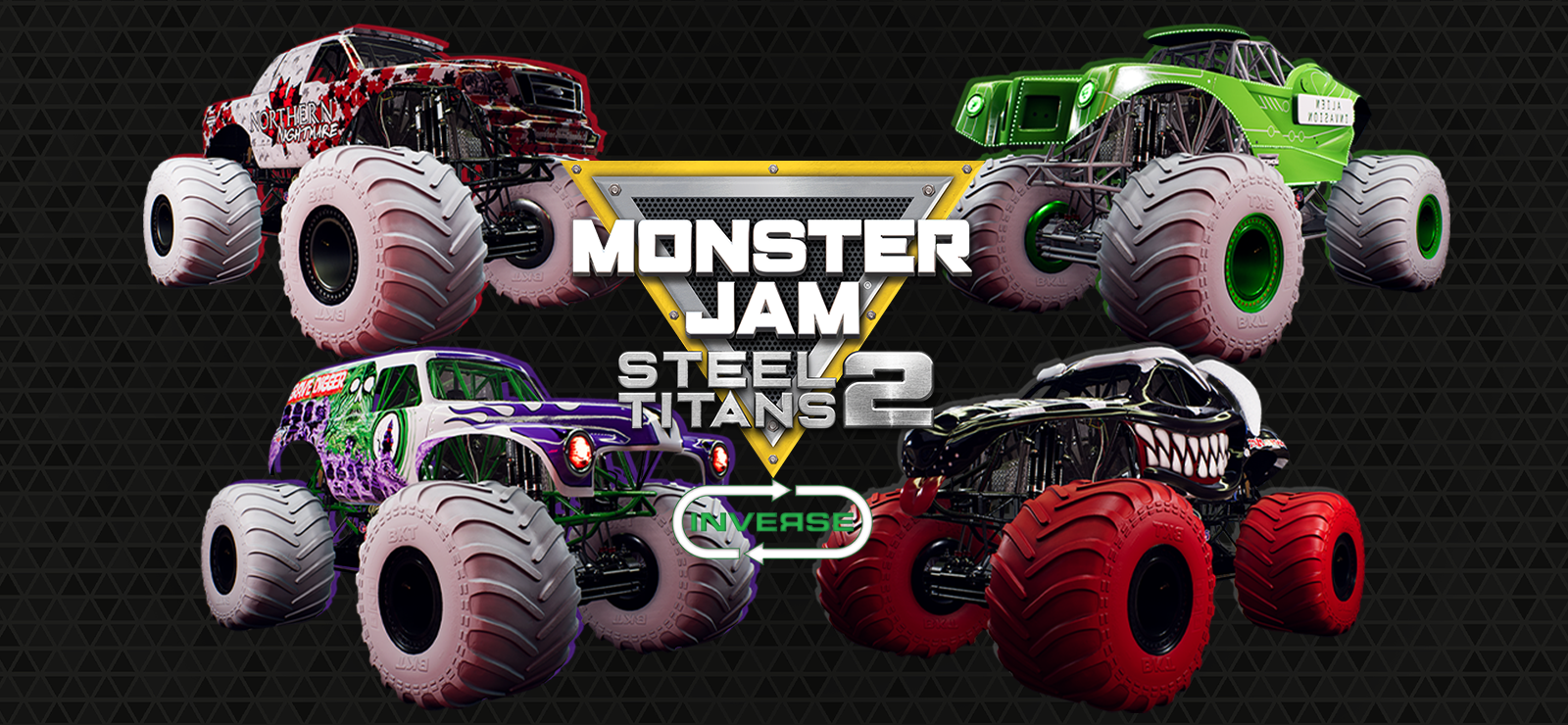 Monster Jam Steel Titans 2 - Inverse Truck Pack