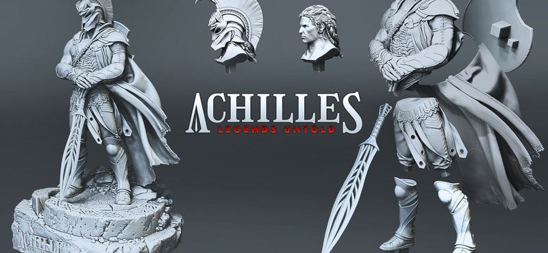 Achilles: Legends Untold - Mythic Hero 3D Figurine 2.0: Achilles Edition - image 5