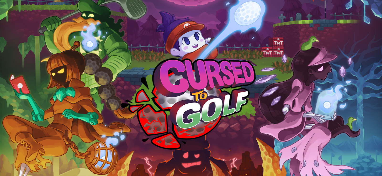Cursed To Golf banner