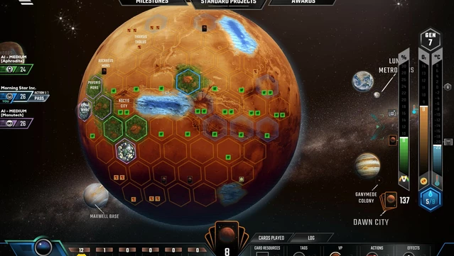 #8. Terraforming Mars - Venus Next (GOG) От: Twin Sails Interactive
